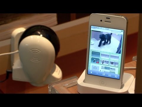 Automatic motion tracking home security camera helps keep your pets safe #DigInfo