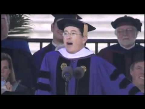 Stephen Colbert 2011 Commencement Speech at Northwestern University