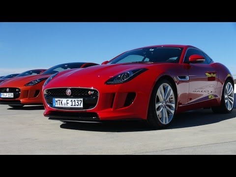 2015 Jaguar F-Type Coupe 0-60 MPH Postcard from Spain