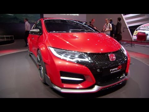 NEW Honda Civic Type R Concept | 2014 Geneva Motor Show