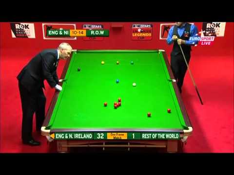 Ronnie O'Sullivan vs Stephen Hendry - 2013 Rok Stars Snooker Legends