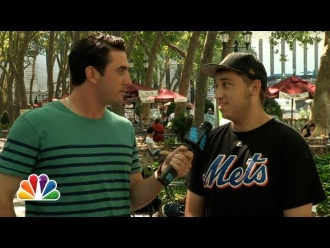 Matt Harvey Asks New Yorkers About Matt Harvey