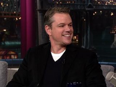 David Letterman - Matt Damon's Last Matthew McConaughey Impression?