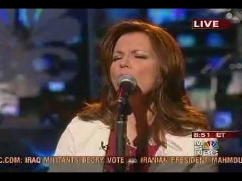 Martina McBride - Live '05 Imus in the Morning - Seven Song Medley