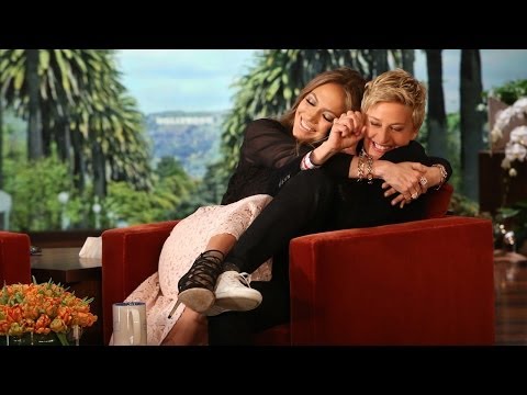 Jennifer Lopez Shares Her Germs with Ellen