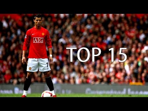 Cristiano Ronaldo Top 15 Goals In Manchester United With Commentary 2003 - 2009 [HD]