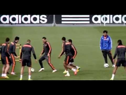 Cristiano Ronaldo Amazing Touches and Skills ● On trainning before Real Madrid vs Borussia Dortmund