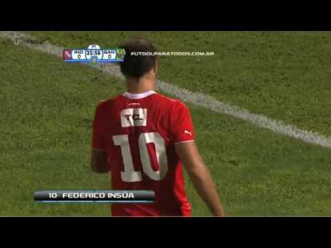 Gol de Insúa. Independiente 1 - Santamarina 0. Copa Argentina. FPT