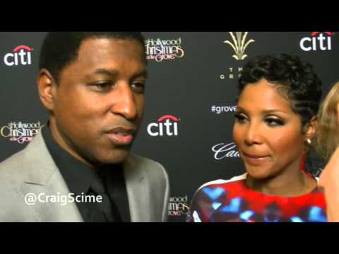 Exclusive Interview with Toni Braxton and Babyface at the Christmas Tree Lighting at The Grove