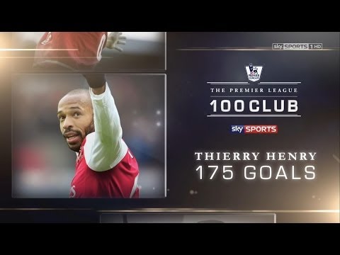 Premier League 100 Club ● Thierry Henry