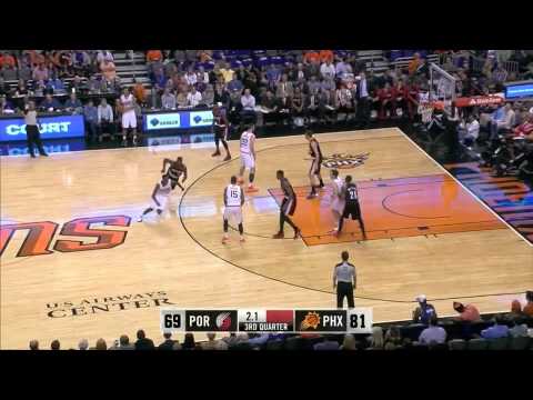 Phoenix Suns SLOB under 2 seconds Backscreen Lob