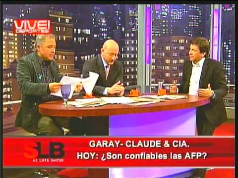 Rafael Garay & Marcel Claude en SLB ¿Son Confiables Las AFP? (11/08/2011)