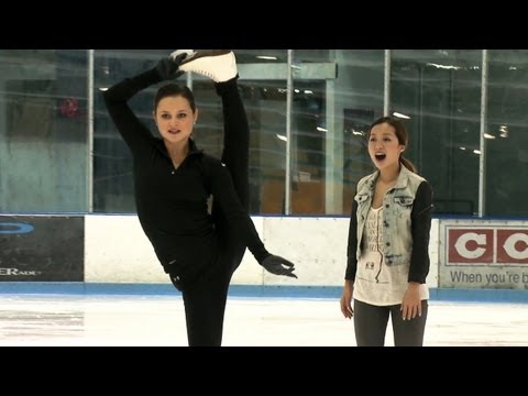 Ice Skating with Sasha Cohen