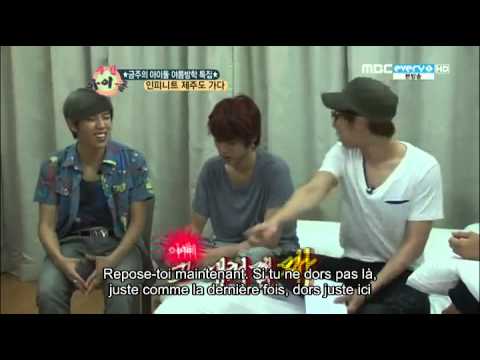 [JPN13SUB] Weekly Idol 120815 - Infinite in Jejudo - Part 1/3  VOSTFR