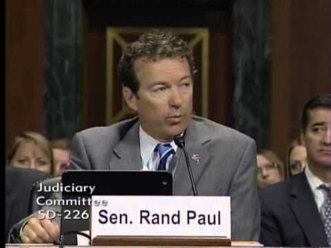 Sen. Paul Testifies Before Senate Judiciary Committee- September 18, 2013