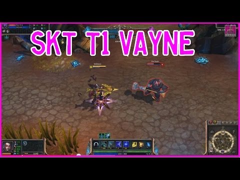 SKT T1 Vayne Skin Preview/Spotlight - League of Legends PBE