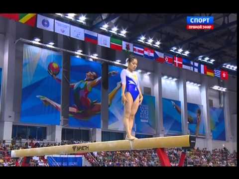 Balance Beam Event Finals. Universiade 2013, Kazan