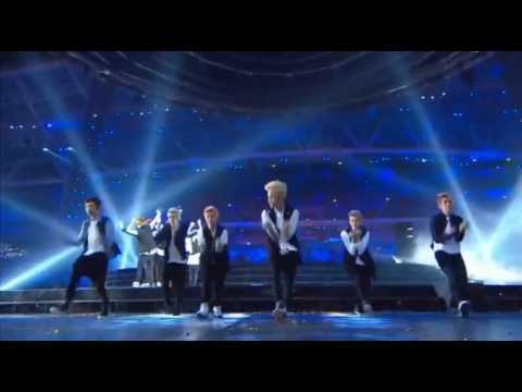 EXO - WOLF (Closing Ceremony - Summer Universiade in Kazan, Russia)