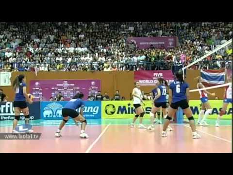 ไทย - เซอร์เบีย Thailand - Serbia Volleyball World Grandprix 2012 - Bangkok