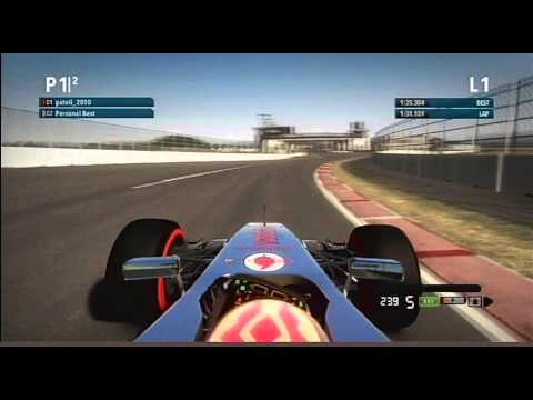 F1 2012 Yeongam, Korea, Time Trial 1:35.348 - Setup in the Video