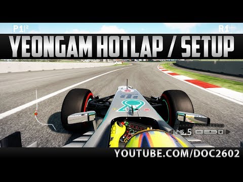 F1 2013 | Yeongam - Mercedes | Hotlap + Setup | HD