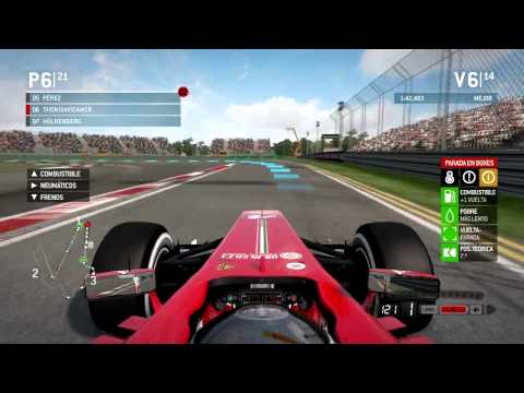 F1 2013 - Trayectoria Temp.1 | Circuito: Yeongam ( Korea ).