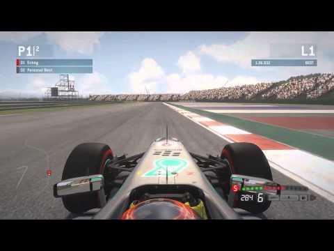 F1 2013 Yeongam South Korea Mercedes 1:36.804 TT