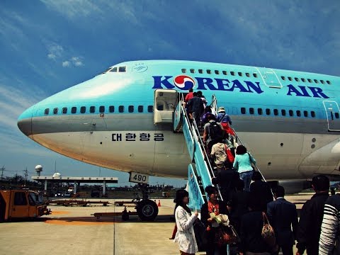 Korean Air B747 Flight: KE1218 Jeju to Seoul (Gimpo)