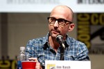 Jim Rash speaking at the 2013 San Diego Comic Con International, for "Community", at the San Diego Convention Center in San Diego, California.