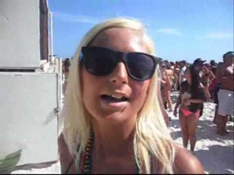 Interviews with Americans at Spring Break