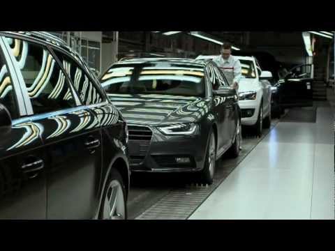 2013 Audi A4 Assembly Line