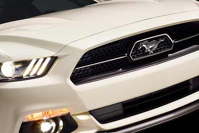 Ford Mustang 50th anniversary edition.