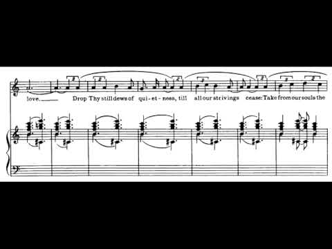 Charles Ives - Songs - Serenity (1919)