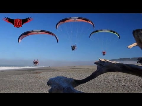 POWERED PARAGLIDING ADVENTURE: Exploring the Lost Coast of California!