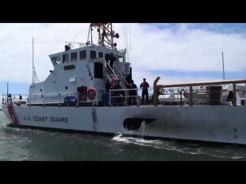 U.S. Coast Guard 87-foot Coastal Patrol Boats in Action of the Coast of California!