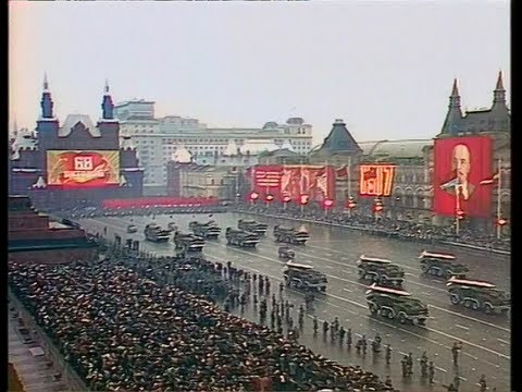 Soviet October Revolution Parade, 1985 Парад 7 Ноября