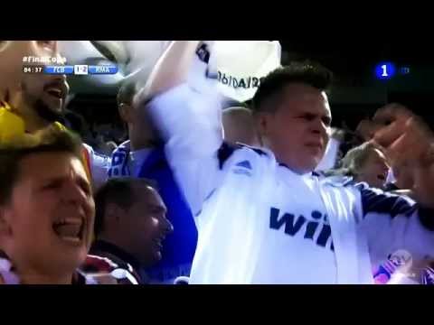 Gareth Bale Amazing Goal Real Madrid 2-1 Barcelona Final Copa Del Rey 16-04-2014