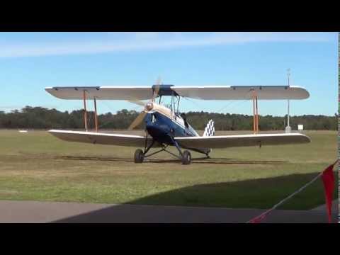 Tiger Moth flights from a Hunter Valley airport