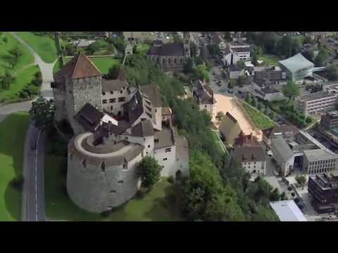 Fürstentum Liechtenstein - Flugaufnahmen