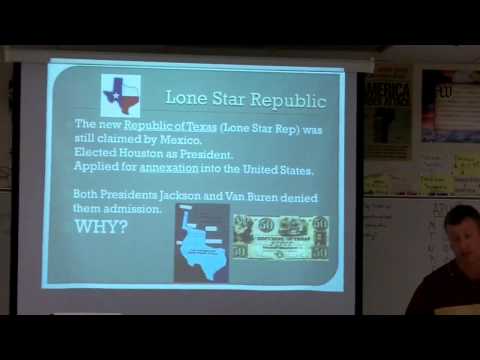 APUSH 5.2  Texas Independence and Mexican War