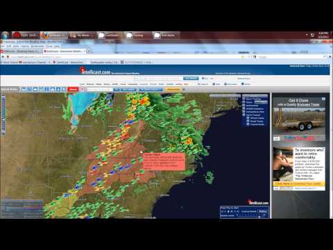 3/2/2012 -- At LEAST 10 tornadoes on the ground !!  East Coast / Mid Atlantic states ALERT !