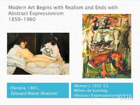 Otis Modern Art 01: Modernity and Realism Pt 1: Becoming Modern