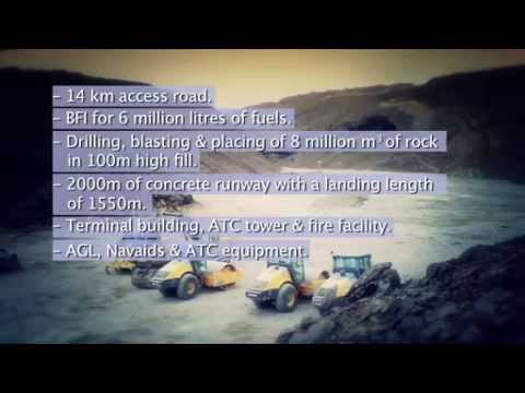 St Helena Airport Project update video