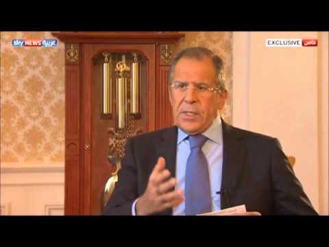 Interview of the Russian FM Sergey Lavrov to Sky News Arabia on Syria (in Arabic)