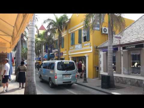 Downtown Philipsburg, Sint Maarten - in details [HD]