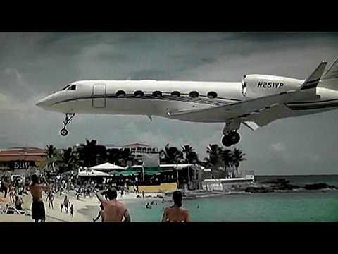 Famous Maho Beach St maarten Princess Juliana Int'l Airport