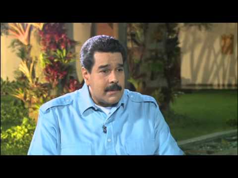 LA ENTREVISTA POR ADELA 20 MARZO 2014 NICOLAS MADURO PRESIDENTE DE VENEZUELA