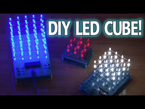 Amazing DIY LED CUBE!