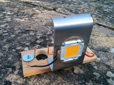 Build a 100W LED Flashlight for less than $10