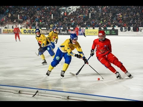 Россия - Швеция, Bandy World Champ 2014, Irkutsk, Russia